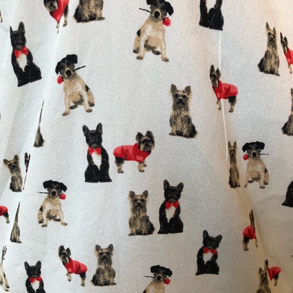 Adorable 1X doggie blouse! - Picture 2 of 4